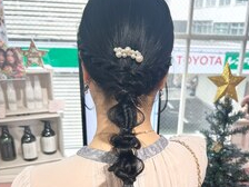 【郡山茉奈】お呼ばれヘアアレンジ☆