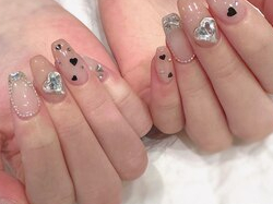 Valentine nail (^^)☆