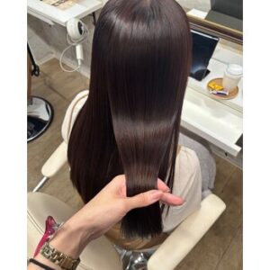 朝が変わる髪質改善ストレート