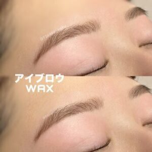 今話題！アイブロウWAXについて
