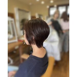 水素カラーでうるツヤ透明感ヘア