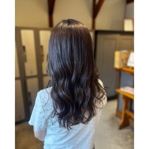 水素カラーで艶髪に◎