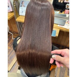 憧れツヤ髪へ 髪質改善ストレート