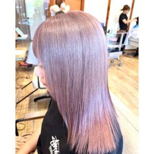 透明感Wカラーでつくる柔らかヘア