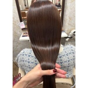 朝ラクに収まる艶ストレート縮毛矯正