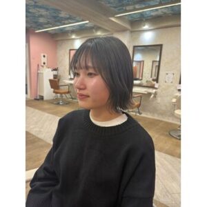 水素カラーでうるツヤ透明感ヘア♪