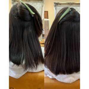 朝のうねり対策に♪自然な縮毛矯正