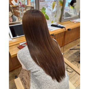 朝ラクに叶う髪質改善ストレート