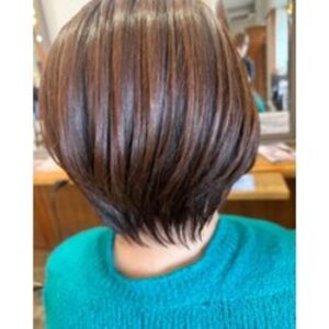 小顔見えが叶うくびれショートカット