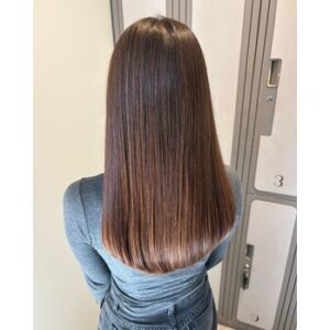 髪質改善でつるんと素髪ヘア♪