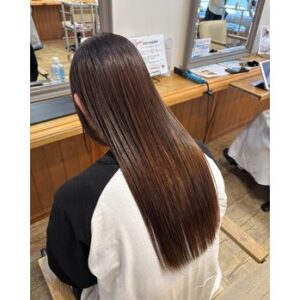 朝ラク髪に♪髪質改善ストレート