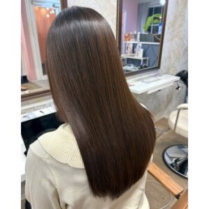 朝ラク髪へ 髪質改善ストレート