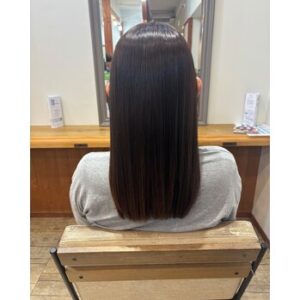 朝が変わる髪質改善ストレート