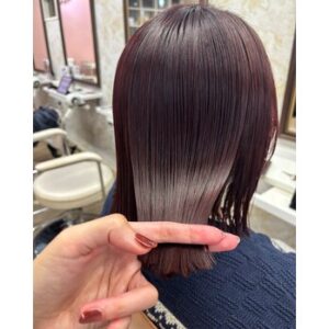朝ラクに叶う髪質改善ストレート