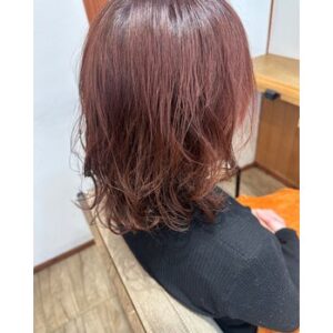 朝ラク可愛い♪コテ巻風パーマ