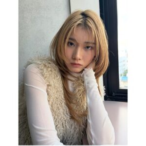 小顔見えが叶うレイヤーカット