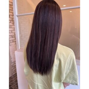 朝がラクに♪髪質改善ストレート