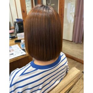 朝ラク髪に♪髪質改善ストレート