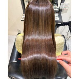 朝が変わる髪質改善ストレート