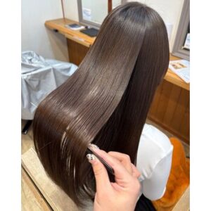 朝が変わる髪質改善ストレート♪